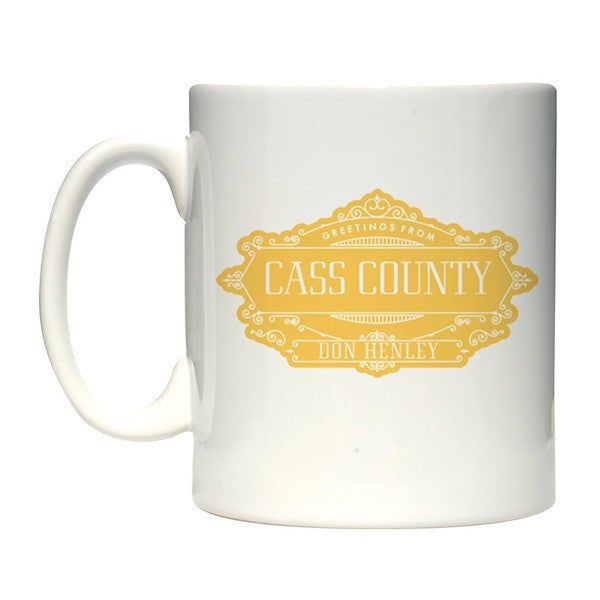 mug-white-"greetings from cass county don henley"